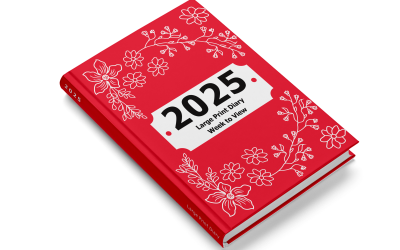 2025 Large Print Diaries