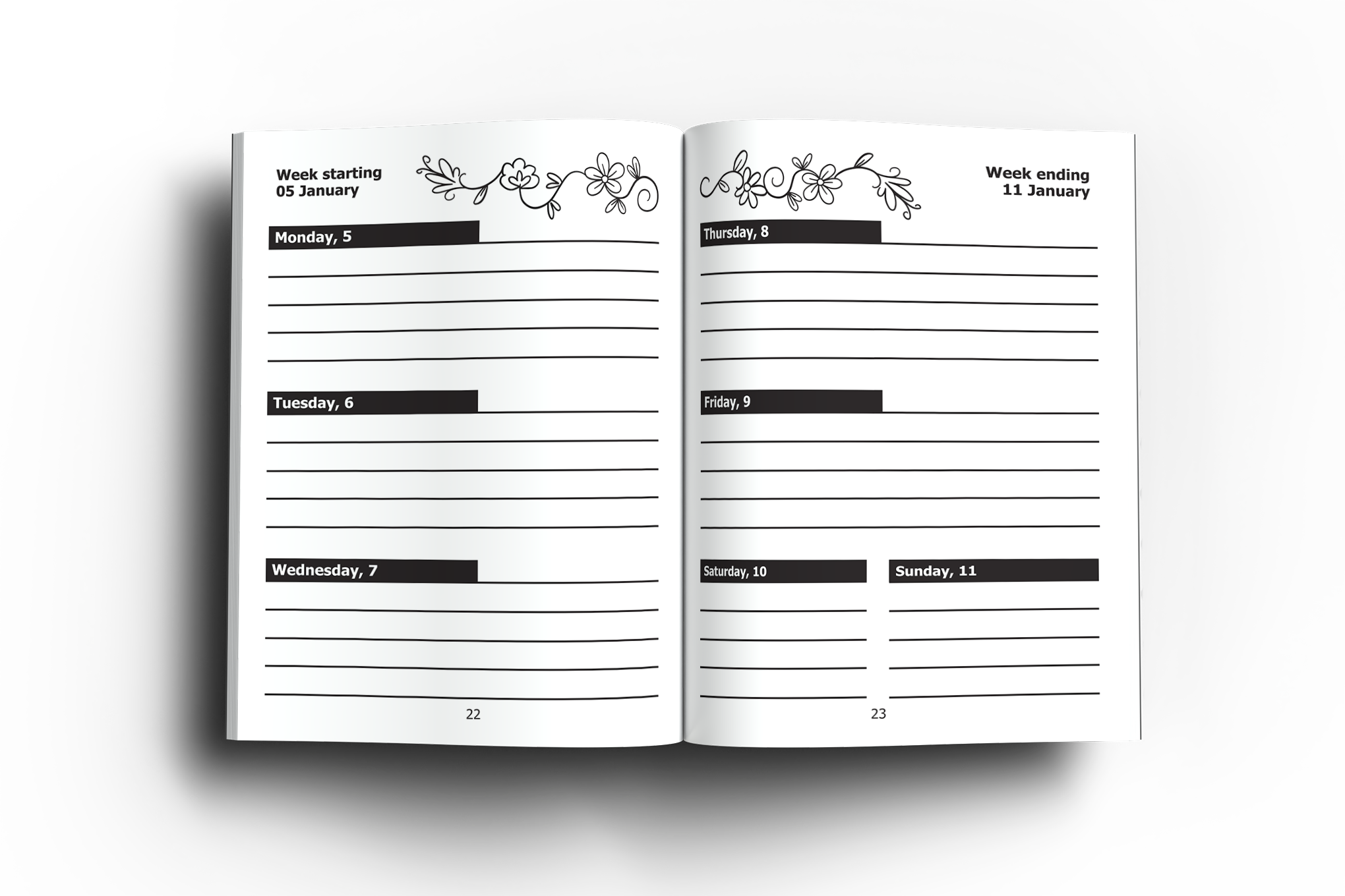 2025 large print week to view