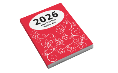 2026 Large Print Diaries